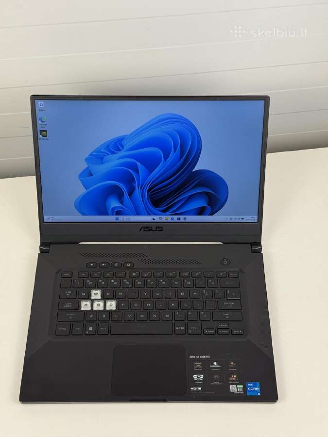 Asus Tuf F15 Rtx 3050ti I5 11300h 16gb RAM - nuotraukos Nr. 2