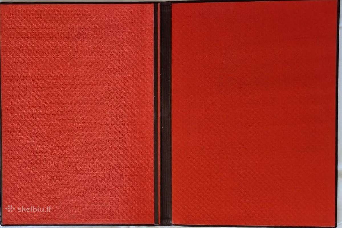 Odinė papkė-įdėklas sveikinimams - nuotraukos Nr. 2