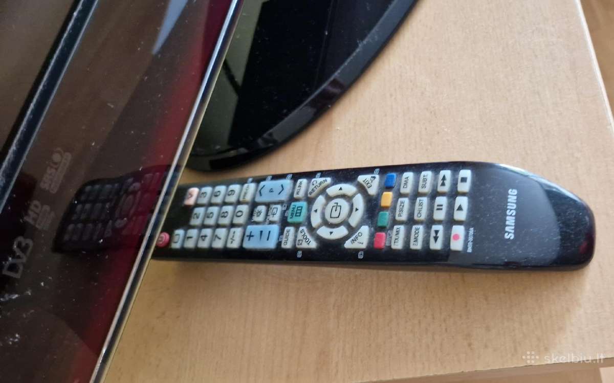 Samsung Le37a656a1fxbt dalims /remontui +pultelis - nuotraukos Nr. 2