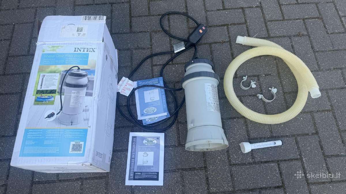 Intex baseino vandens šildytuvas - nuotraukos Nr. 4