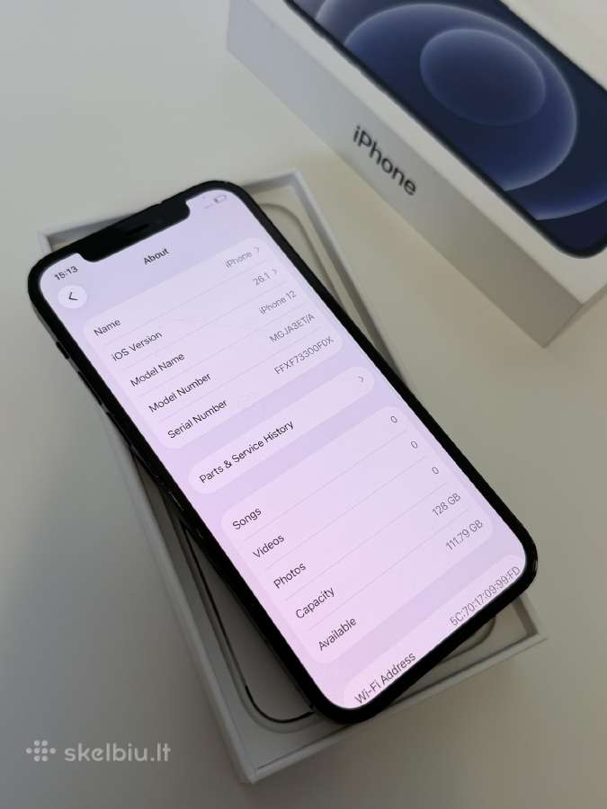 iPhone 12 128 GB - nuotraukos Nr. 5