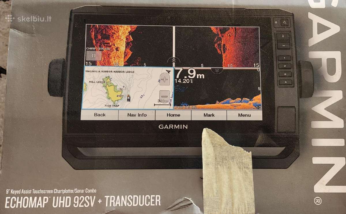Garmin Echomap Uhd 92sv + Gt56 - nuotraukos Nr. 2