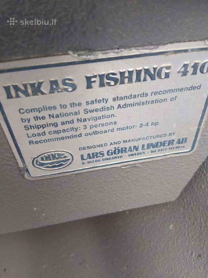 Valtis Linder Fishing 410 (Aliuminė) - nuotraukos Nr. 2