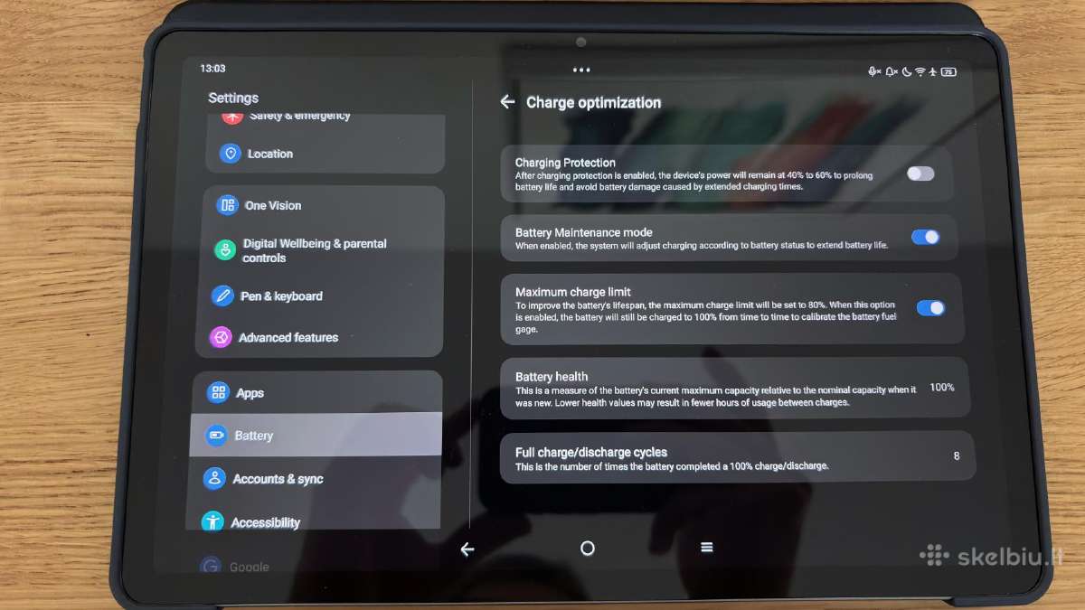 Lenovo Idea Tab Tb336zu - nuotraukos Nr. 2