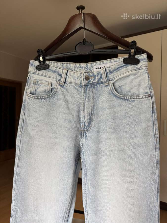 Bershka tiesūs džinsai - nuotraukos Nr. 7