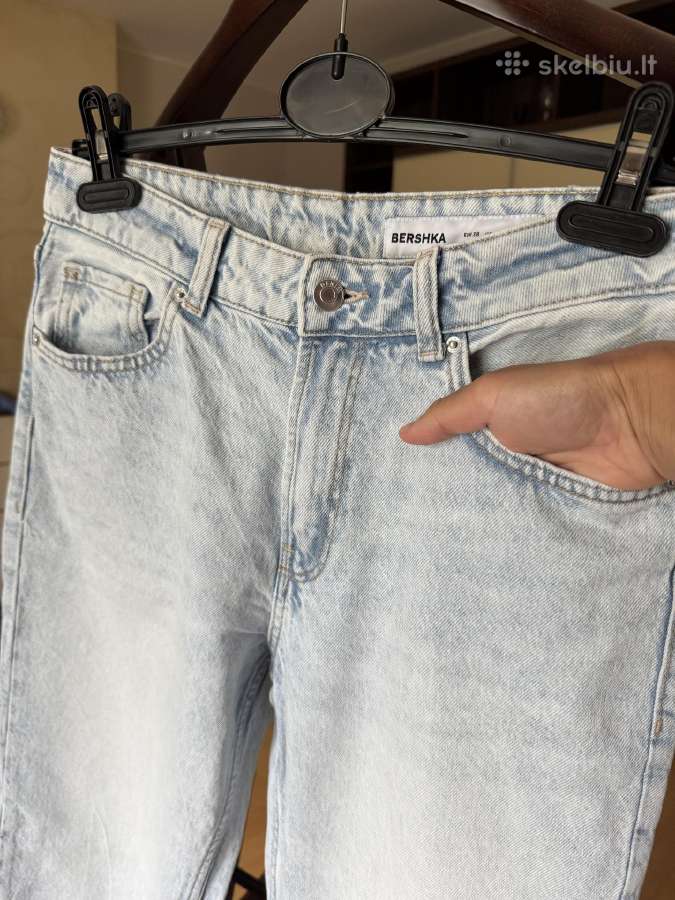 Bershka tiesūs džinsai - nuotraukos Nr. 9