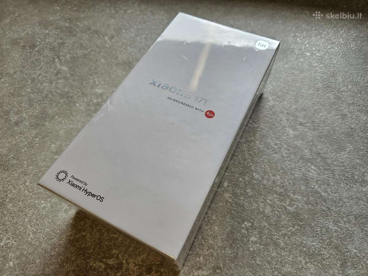Naujas Xiaomi 17t 256 GB mėlynas telefonas - nuotraukos Nr. 4
