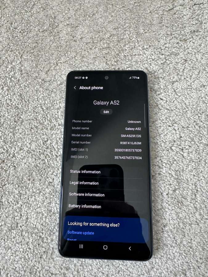 Samsung galaxy A52 - nuotraukos Nr. 9