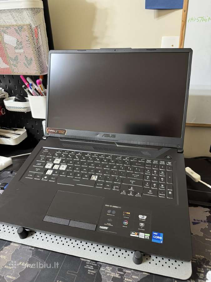 Asus Tuf Gaming F17/i7-11800h/rtx3050ti /16 RAM - nuotraukos Nr. 2