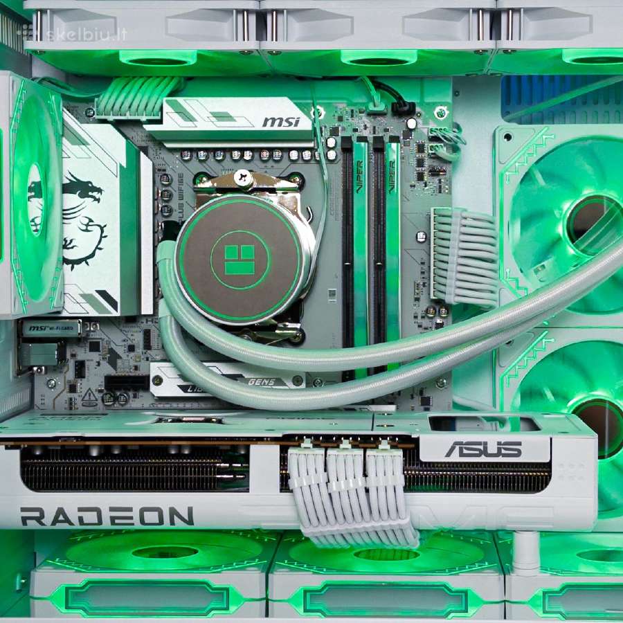 Ryzen 7 7800x3d B850 32gb Ddr5 1tb Rx 9070 XT 16gb - nuotraukos Nr. 2