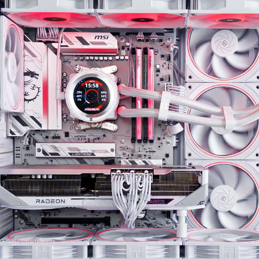 Ryzen 7 7800x3d B850 WiFi 32gb 2tb Rx 9070 XT 16gb - nuotraukos Nr. 2