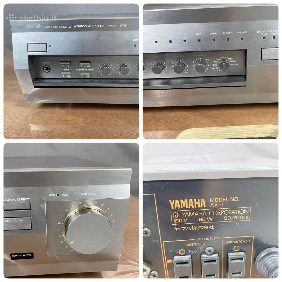 Yamaha Ax-1 Natural Sound integruotas - nuotraukos Nr. 5