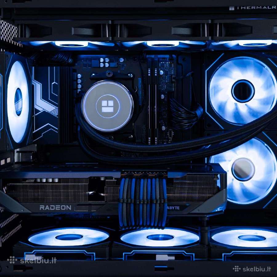 Ryzen 7 7800x3d B850m 32gb Ddr5 1tb Rx 9070xt 16gb - nuotraukos Nr. 2
