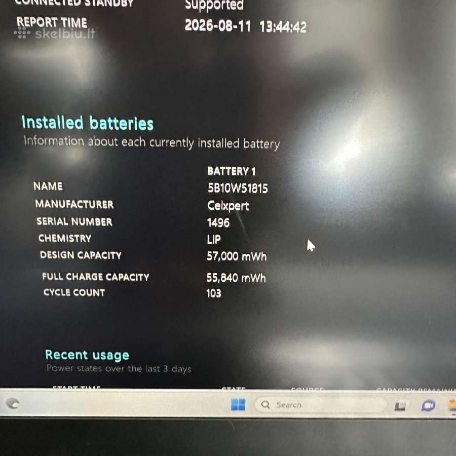 Lenovo Thinkpad T14s Gen2 I5-1145g7 16gb 512ssd 14 - nuotraukos Nr. 10