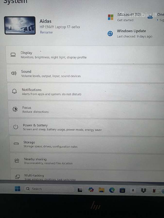 Hp Envy 17 ae1xx - nuotraukos Nr. 10