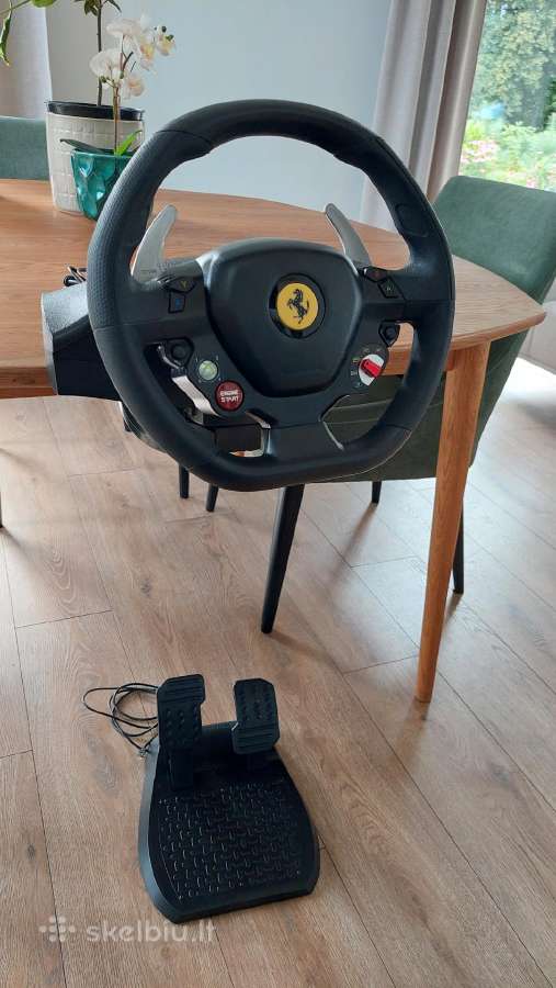 Žaidimų vairas Thrustmaster Ferrari 458 Rw - nuotraukos Nr. 2