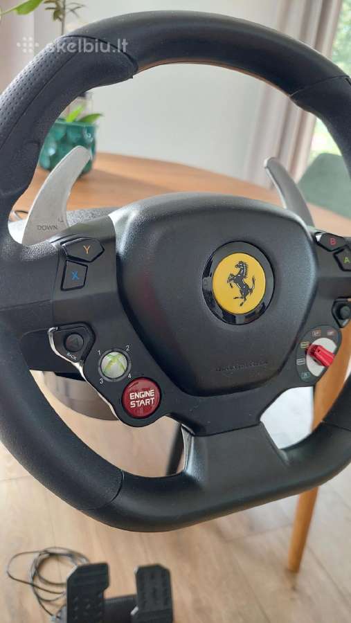 Žaidimų vairas Thrustmaster Ferrari 458 Rw - nuotraukos Nr. 3