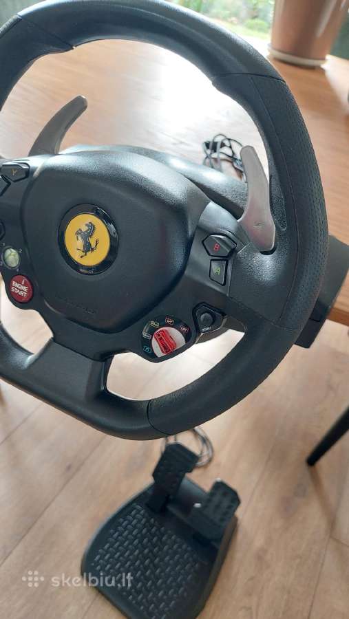 Žaidimų vairas Thrustmaster Ferrari 458 Rw - nuotraukos Nr. 5