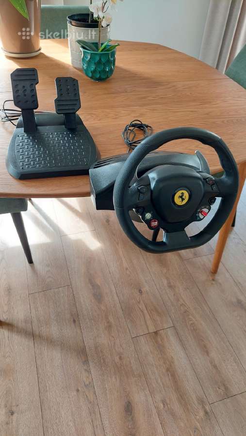 Žaidimų vairas Thrustmaster Ferrari 458 Rw - nuotraukos Nr. 8
