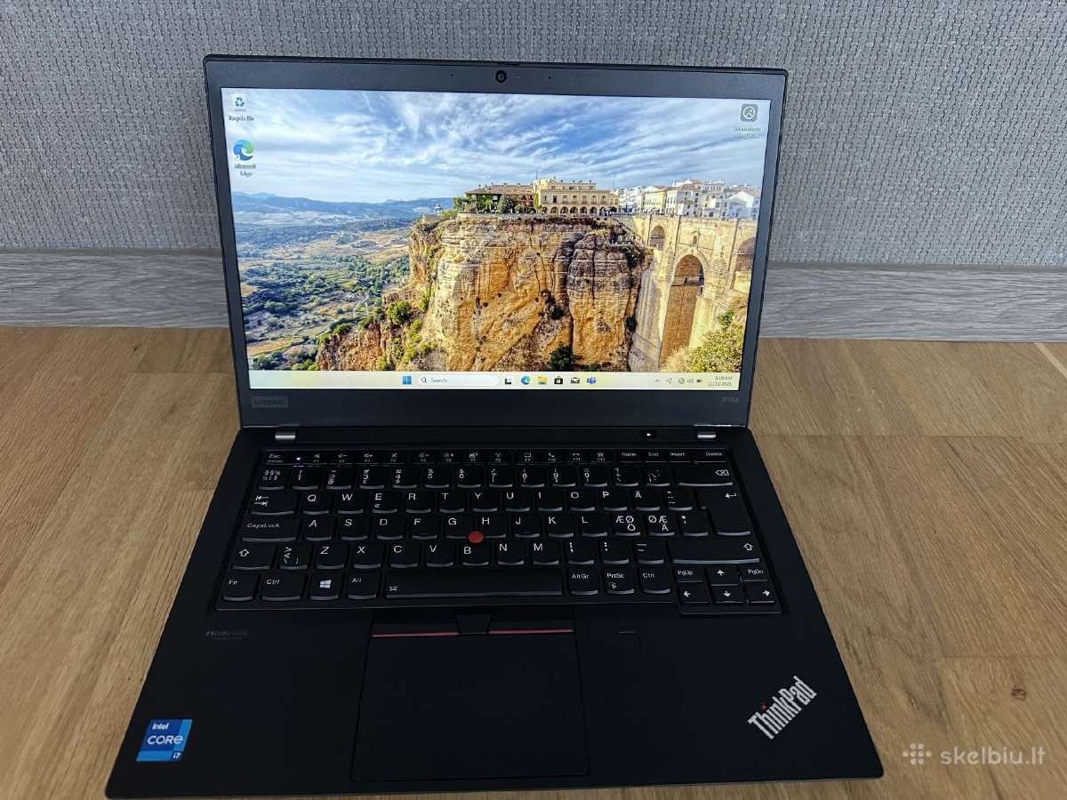 Lenovo Thinkpad P14s Gen2 I7 16gb 512ssd T500 14 - nuotraukos Nr. 3