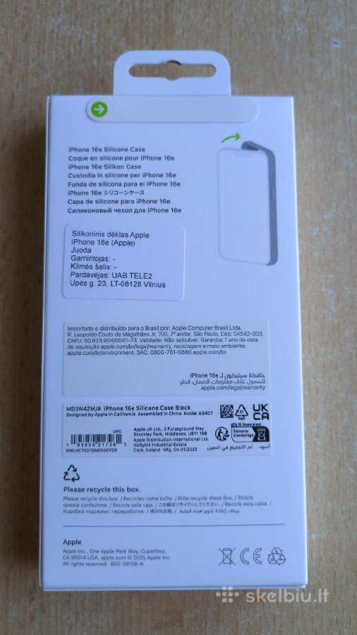 Originalus naujas iPhone 16e dėklas - nuotraukos Nr. 2