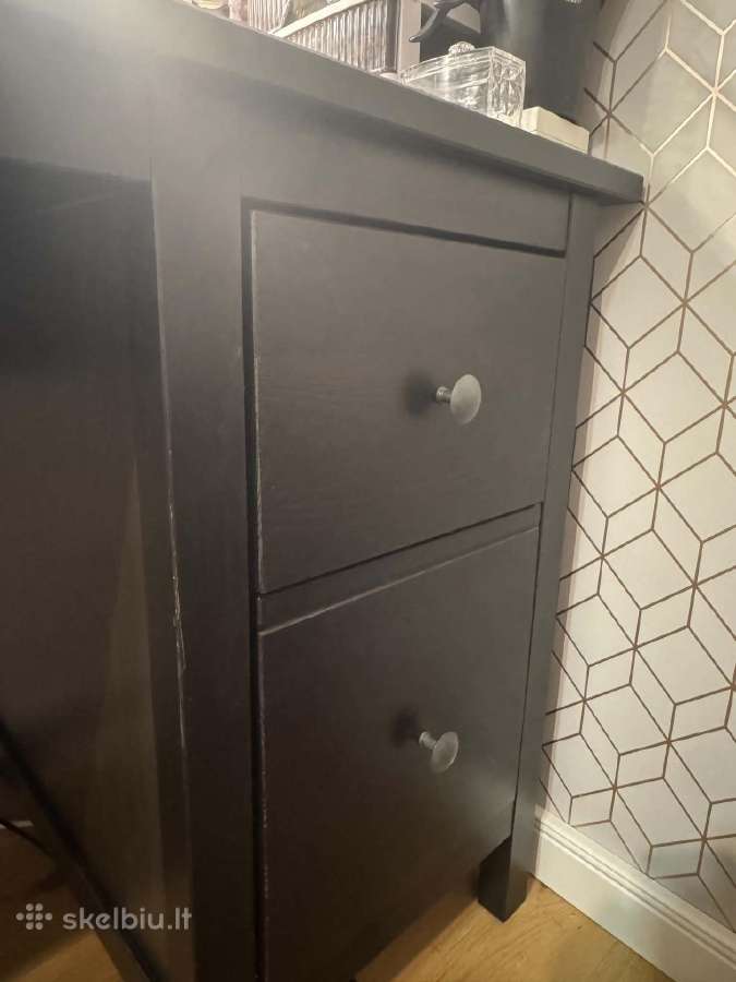 Ikea Hemnes Rašomasis stalas, tamsiai ruda - nuotraukos Nr. 3