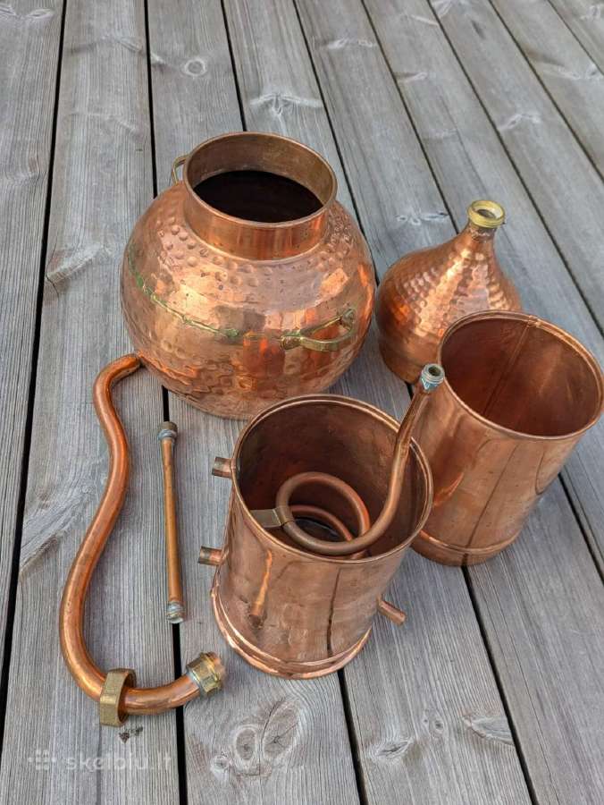 Varinis alambikas 5l (Portugalija) - nuotraukos Nr. 2