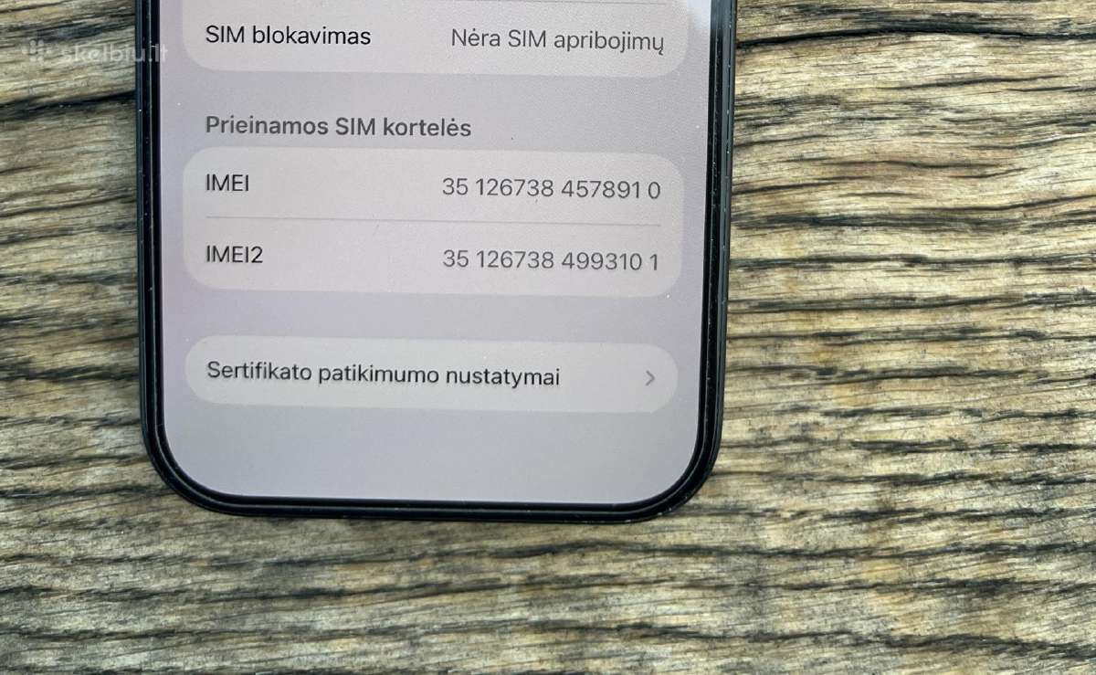 iPhone 16 blokuotas - nuotraukos Nr. 5