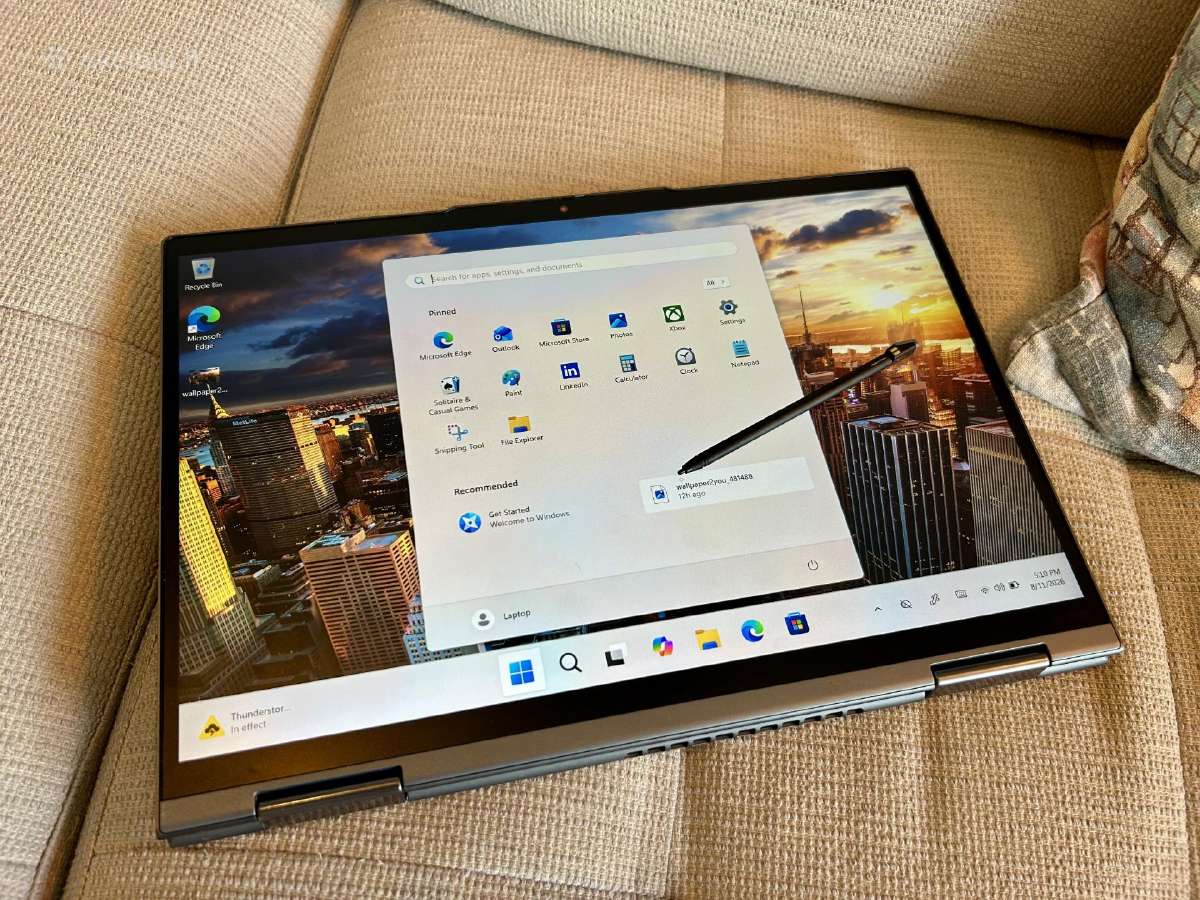Lenovo Thinkpad X1 Yoga Gen 7, i5-1245u, Ddr5 RAM - nuotraukos Nr. 16