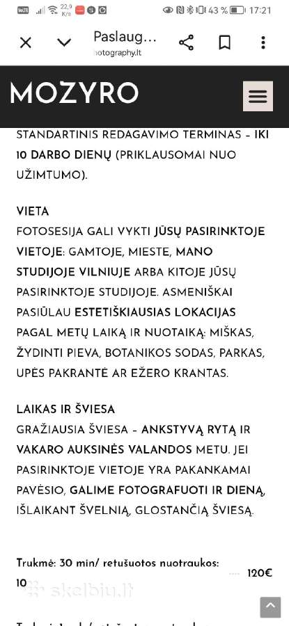 Dovanų kuponas asmeninė fotosesija - nuotraukos Nr. 3