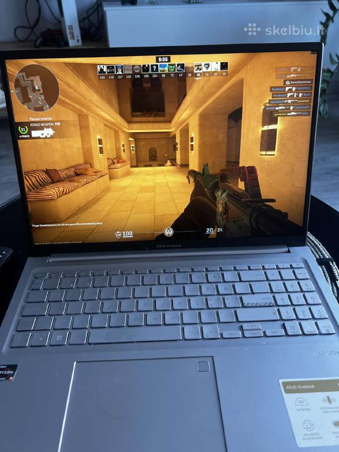 Asus Vivobook 16 Ryzen 5 5600h / 16gb / 512gb SSD - nuotraukos Nr. 4