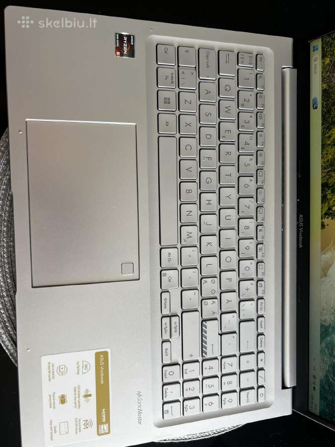 Asus Vivobook 16 Ryzen 5 5600h / 16gb / 512gb SSD - nuotraukos Nr. 9