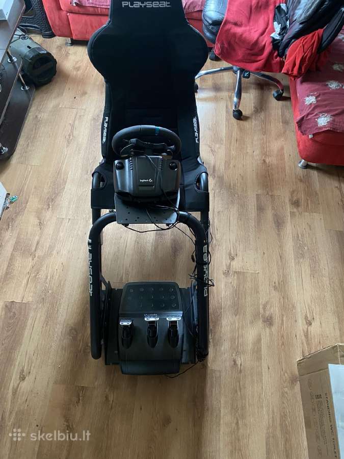Playseat trophy + Logitech G29 vairas - nuotraukos Nr. 2