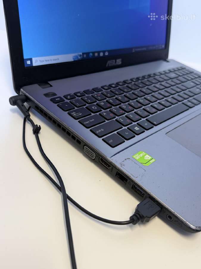 Asus X550l /i3/4 RAM/120 SSD / Geforce 840m 2 GB - nuotraukos Nr. 3