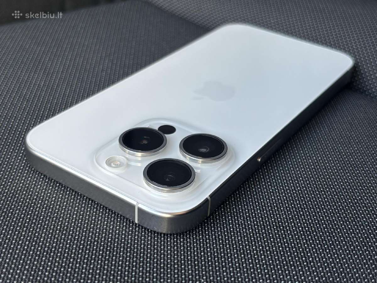 Apple iPhone 15 Pro 256gb - nuotraukos Nr. 4