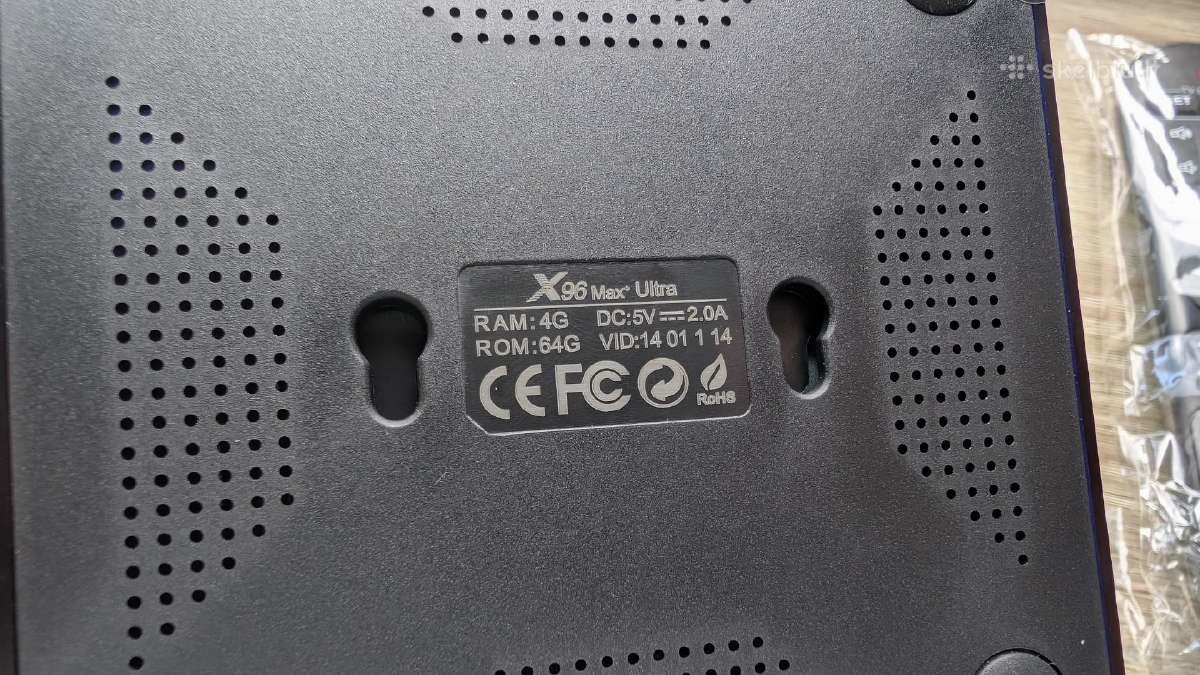 Android TV priedėlis „X96 Max Plus Ultra“ 4/64gb - nuotraukos Nr. 5
