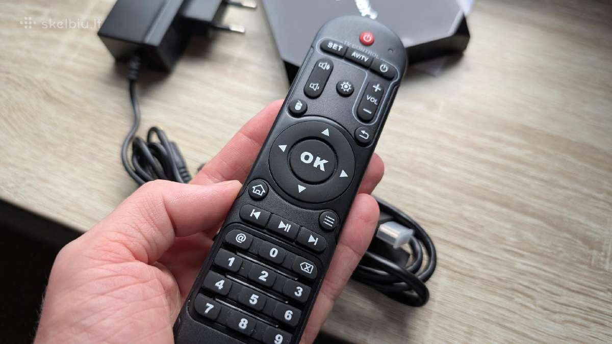 Android TV priedėlis „X96 Max Plus Ultra“ 4/64gb - nuotraukos Nr. 6