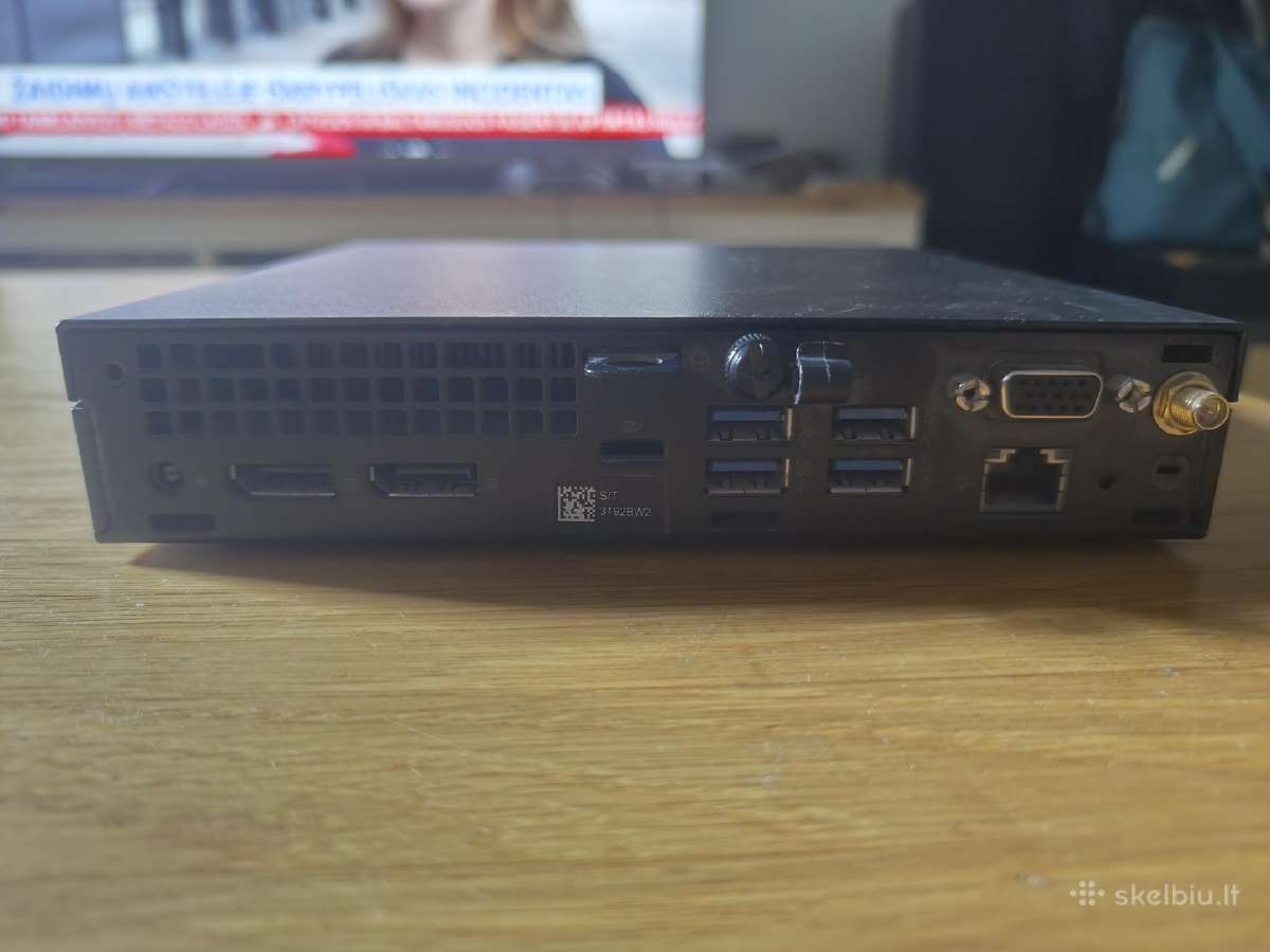Optiplex 7060 micro. I5/8gb/256gb/wi-fi + bt - nuotraukos Nr. 3