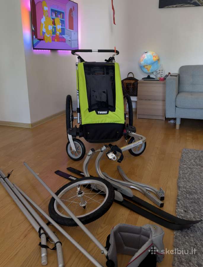 Dviračio priekaba Thule Chariot Cheetah XT 1 5in1 - nuotraukos Nr. 2