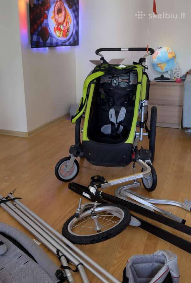 Dviračio priekaba Thule Chariot Cheetah XT 1 5in1 - nuotraukos Nr. 3