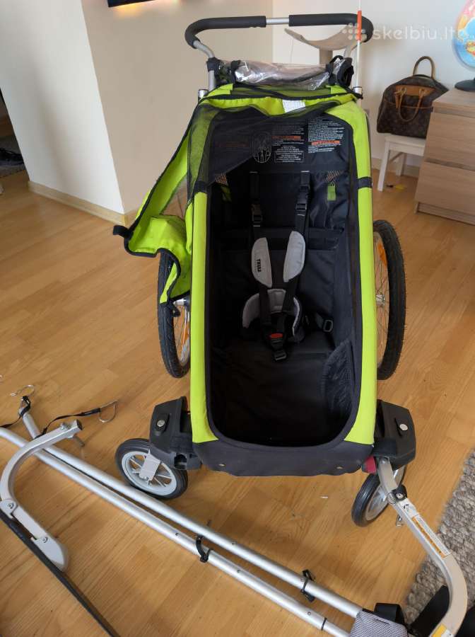 Dviračio priekaba Thule Chariot Cheetah XT 1 5in1 - nuotraukos Nr. 11