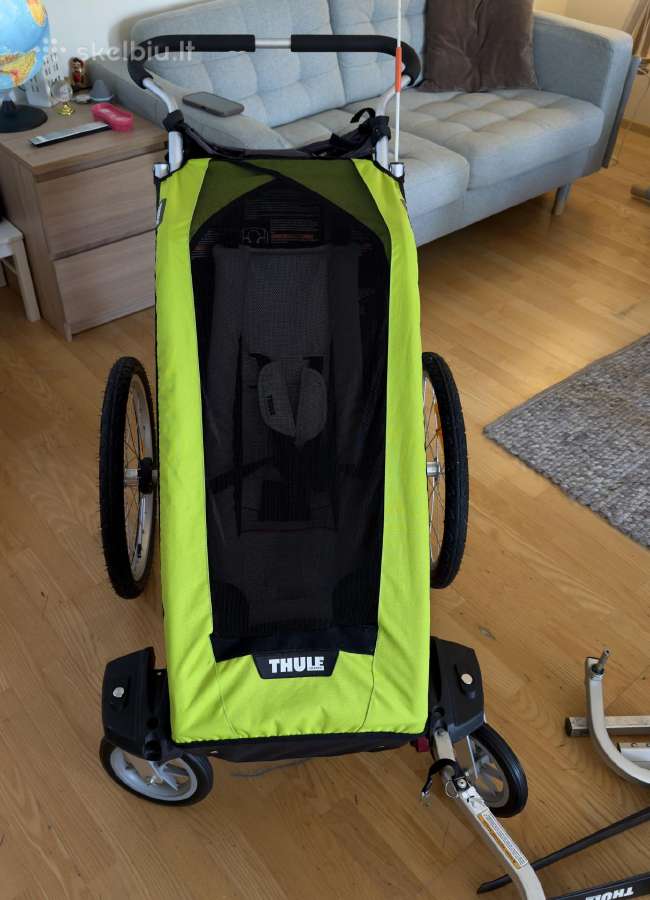 Dviračio priekaba Thule Chariot Cheetah XT 1 5in1 - nuotraukos Nr. 15