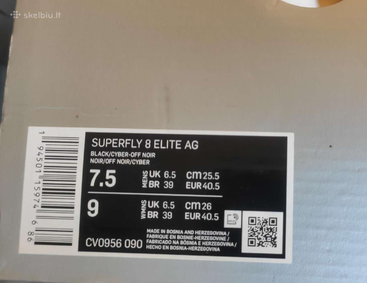Nike Superfly 8 Elite futbolo batai - nuotraukos Nr. 4