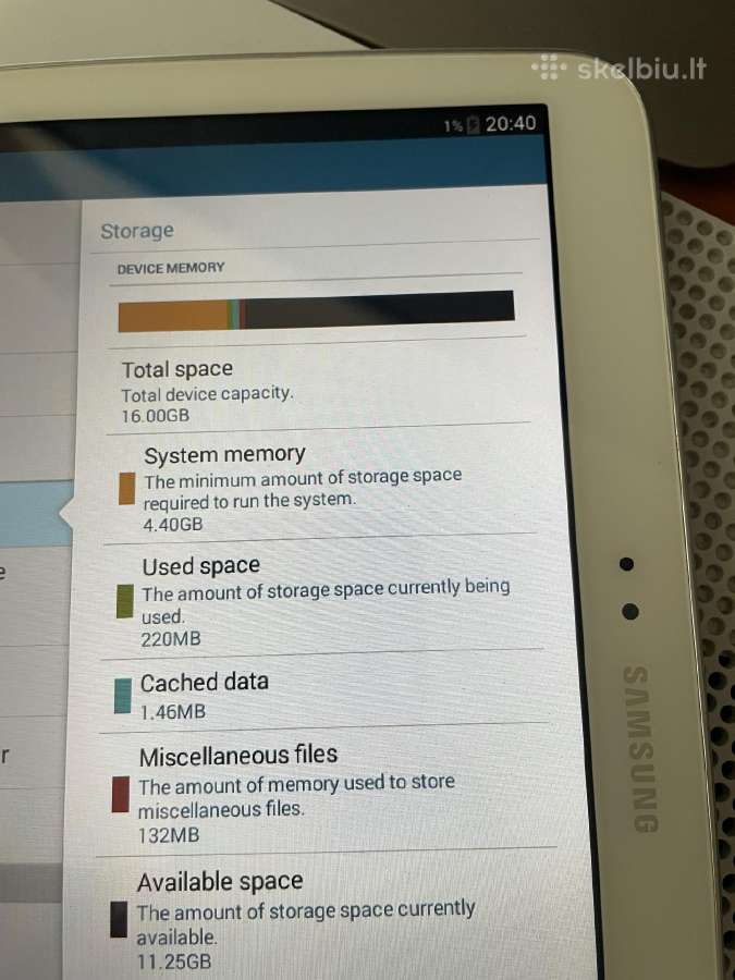 Samsung Galaxy Tab 3 10.1 P5210 - nuotraukos Nr. 5