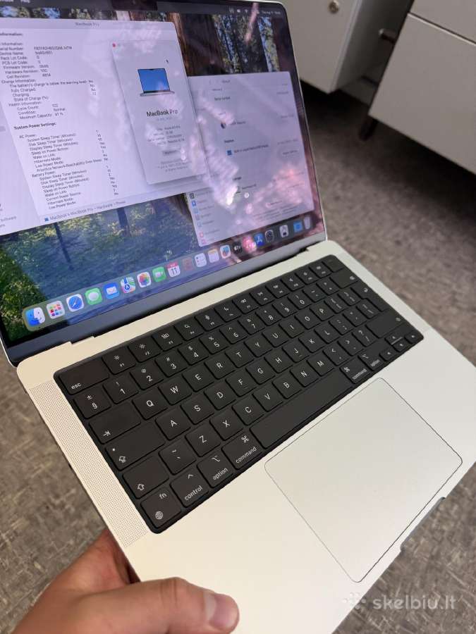 MacBook Pro 14" (2023) / M2 Pro / 32gb / 1tb / 97% - nuotraukos Nr. 2