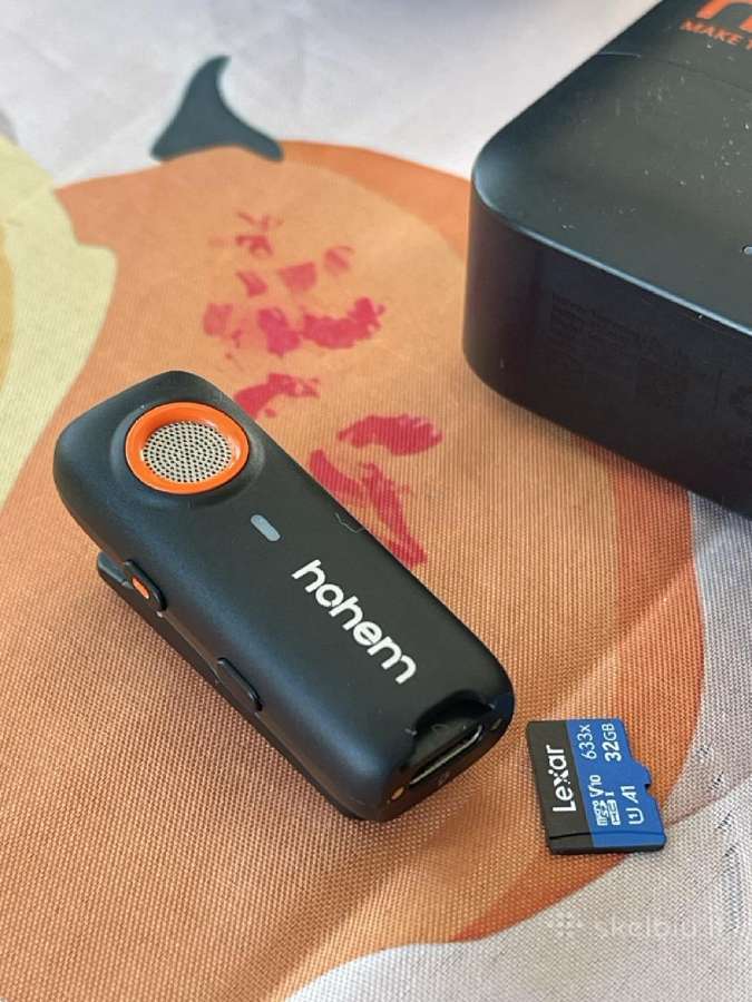 Mikrofonų komplektas su usb-c imtuvu ir microsd - nuotraukos Nr. 3