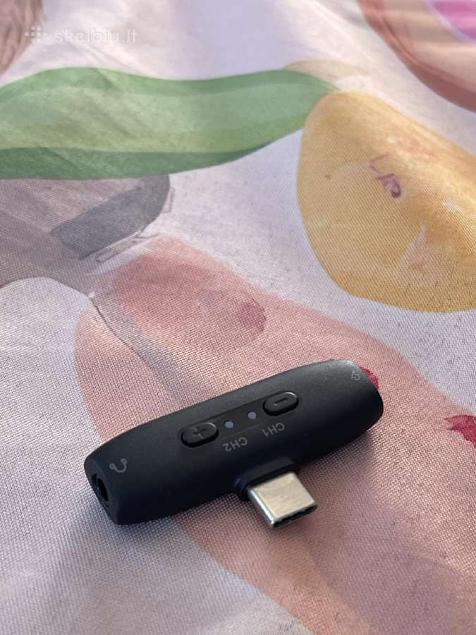 Mikrofonų komplektas su usb-c imtuvu ir microsd - nuotraukos Nr. 5