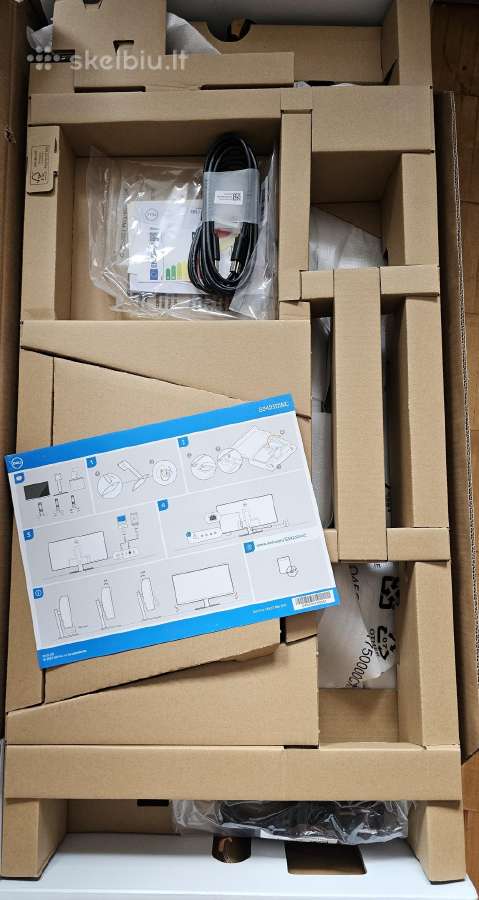 Monitorius Dell S3423dwc, 34", 4 ms - nuotraukos Nr. 3