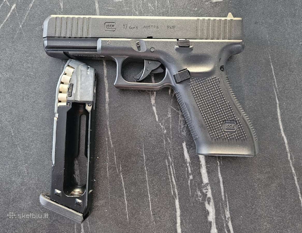 Glock 17 Gen5 pneumatinis pistoletas 4,5mm - nuotraukos Nr. 3