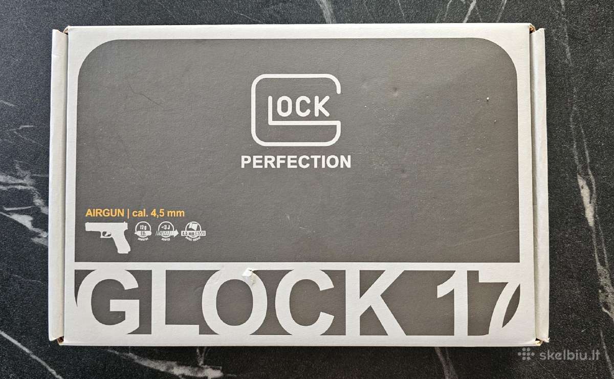 Glock 17 Gen5 pneumatinis pistoletas 4,5mm - nuotraukos Nr. 4